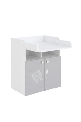 Shefa 700 Teddy Baby Changing Unit White-Grey (2 boxes)