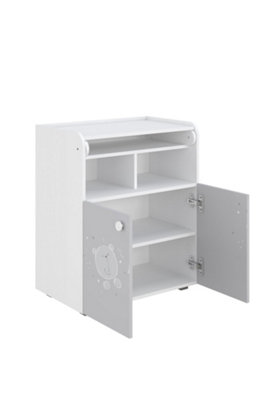 Shefa 700 Teddy Baby Changing Unit White-Grey (2 boxes)