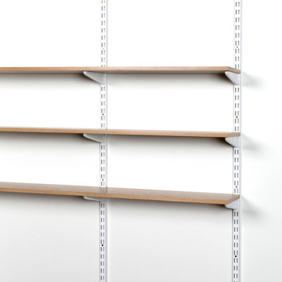 Shelf Board Light Oak Effect 90 x 20cm