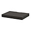 Shelf Depot Anthracite Floating Shelf with Cable Cutout (L)445mm (D)300mm