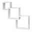 Shelf Depot Cascade Cube Shelf Set (H)320mm (L)320mm (D)150mm