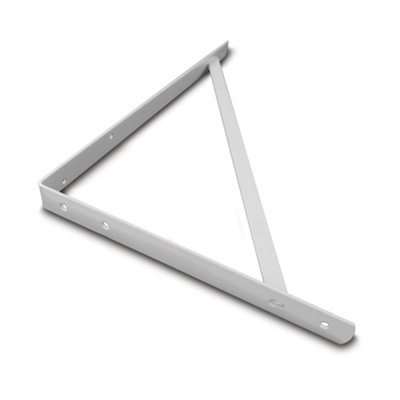 Shelf Depot Heavy Duty Industrial Brackets White H 295mm D 210mm   Shelf Depot Heavy Duty Industrial Brackets White H 295mm D 210mm Pack Of 2~5017340006208 01c MP