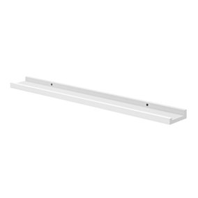 Shelf Depot White Border Floating Shelf (L)800mm (D)90mm