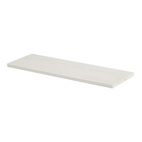 Shelf Depot White Pine Solid Wood Shelf Board (L)600mm (D)200mm
