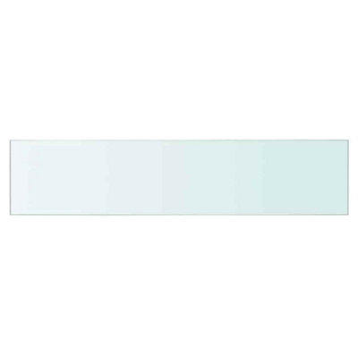Shelf Panel Glass Clear 60x12 cm