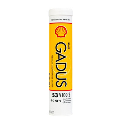 Shell 550028072 Gadus S3 V100 2 400Gm Premium Grease Multipurpose 2 Pack
