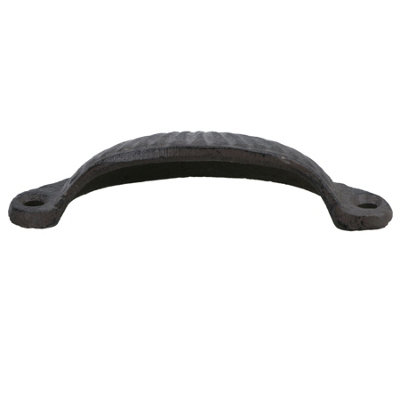 Shell Cup Door Pull Handle Cast Iron Cupboard Drawer Chest Cabinet