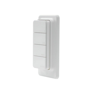 Shelly BLU RC Button 4 Smart Bluetooth Button with Magnetic Mount