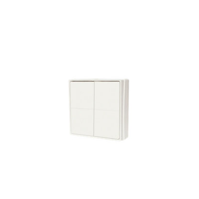 Shelly BLU Wall Switch 4 (White) with Standalone Adapter