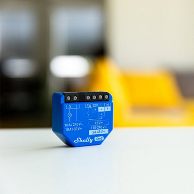 Shelly Plus 1 Gen3 WiFi Operated Smart Switch