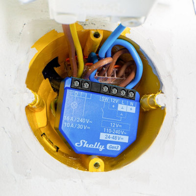Shelly Plus 1 Gen3 WiFi Operated Smart Switch