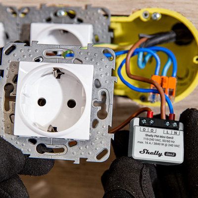 Shelly PM Mini Gen3 WiFi Smart Power Meter