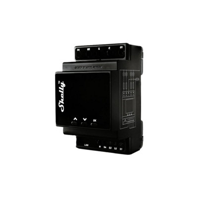 Shelly Pro 4PM 4-Channel DIN-Rail Smart Switch with Power Metering