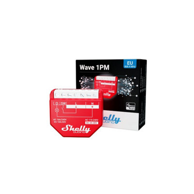 Shelly Qubino Wave 1PM Smart Switch with Power Monitoring