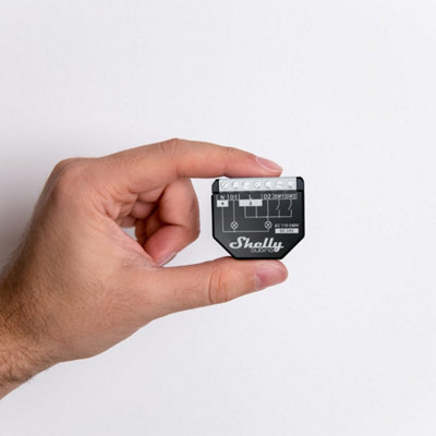 Shelly Qubino Wave 2PM 2-Channel Smart Switch with Power Monitoring
