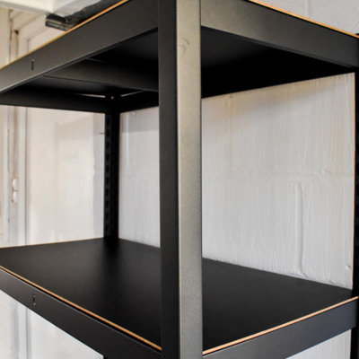 Shelving Unit - 175kg  Premium Heavy Duty Home Master Storage Racking/Shelves  - 90cm Wide - 3
