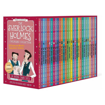 Sherlock Books, Sherlock Holmes Books, Childrens Collection, 30 Books ...