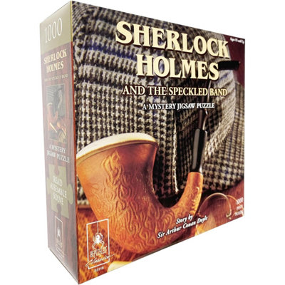 Sherlock Holmes & The Speckled Band Jigsaw Puzzle 1000 Pieces