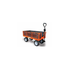 Sherpa Large Utility Garden Trolley Cart with Puncture Proof Tyres and Liner SLGT3