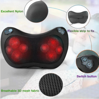 Shiatsu Massage Electric Pillow with Massagers Speeds For