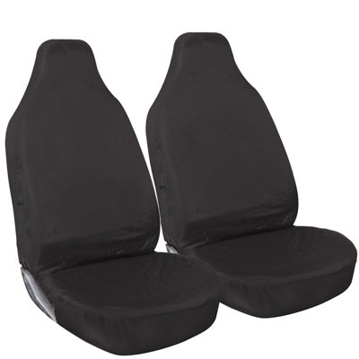Shield Autocare Heavy Duty 100% Waterproof Grey Car Van Seat Covers 1+1 Protectos