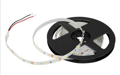 SHINE tape 2835, 300LED, 33W, IP20, 8mm, 12V (2 cables) - Roll 50m - cold white