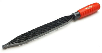 Shinto SR10 Double Sided Saw Rasp & File For Woodwork, Length 225mm