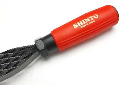 Shinto SR10 Double Sided Saw Rasp & File For Woodwork, Length 225mm