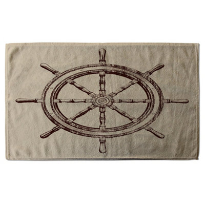 Ship Wheel (Bath Towel) / Default Title Price Comparisons | Compare The Build
