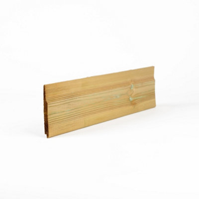 Shiplap Cladding Boards 119mm x 12mm - 10 Pack - 1.8m