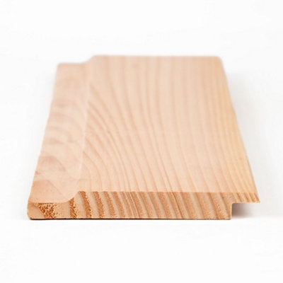 Shiplap - Larch Home-Grown - 95mm x 19mm - 10 Pack - 1.8m