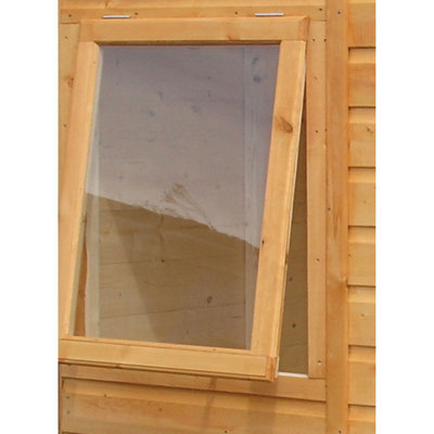 Shiplap Pent Tongue and Groove Garden Shed Workshop Approx 6 x 4 Feet - 6