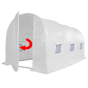 SHIPS 24/5/24 - 4m x 2m (13' x 7' approx) Pro+ White Poly Tunnel