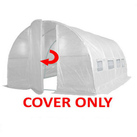 SHIPS 24/5/24 - 4m x 3m (13' x 10' approx) Pro+ White Polytunnel Replacement Cover