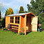 Shire 10x7 Overlap Pressure Treated Shed with Double Doors and Window