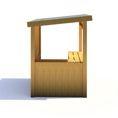 Shire 4x4 Little Shopper Wooden Playhouse - 5