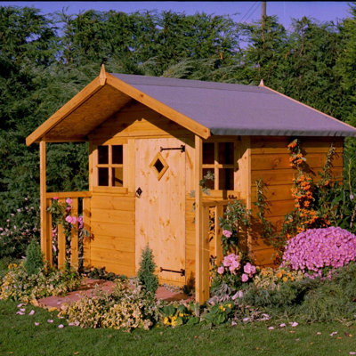 Shire 6x4 Cubby Wooden Playhouse