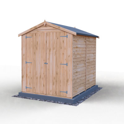 Shire 7x5 Overlap Double Door Shed with Windows - 3