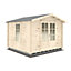 Shire Barnsdale 10x10 Log Cabin 19mm Logs