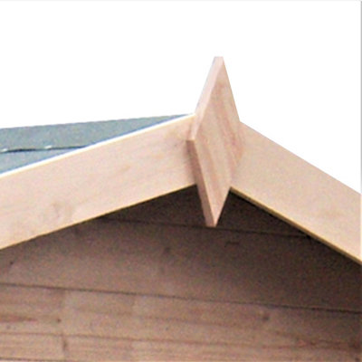 Shire Barnsdale 7x7 Log Cabin 19mm Logs - 6