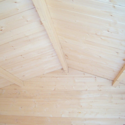 Shire Barnsdale 7x7 Log Cabin 19mm Logs - 7