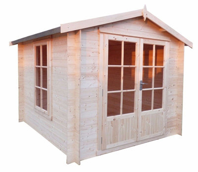 Shire Barnsdale 9x9 Log Cabin 19mm Logs