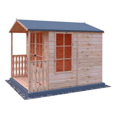 Shire Buckingham Summerhouse with Veranda 12mm T&G Cladding - 3