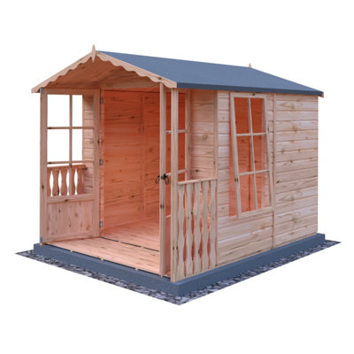 Shire Buckingham Summerhouse with Veranda 12mm T&G Cladding - 5