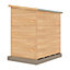Shire Caldey Pent Shed Single Door 6x4 12mm Shiplap Style A