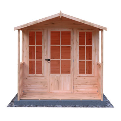 Shire Chatsworth 7x8ft Summerhouse Single Door 12mm T&G