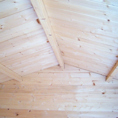 Shire Danbury 9x9 Log Cabin 19mm Logs