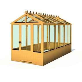Shire Holkham 12x6 Wooden Apex Greenhouse