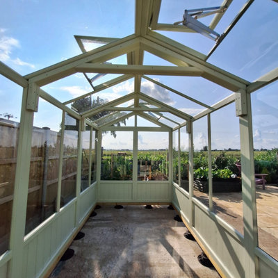 Shire Holkham 12x6 Wooden Apex Greenhouse - 9