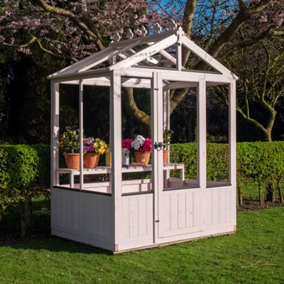 Shire Holkham 6x4 Wooden Apex Greenhouse - 3